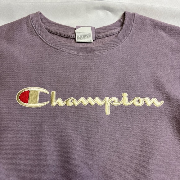 NWOT Purple Lavender Champion Reverse Weave Crewneck Sweatshirt Size Small - Picture 3 of 4